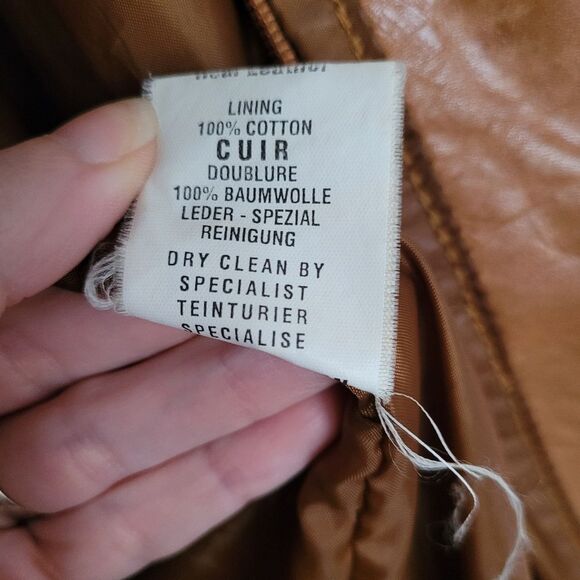 Vintage Men's Leather Coat - Picture 7 of 11